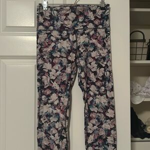 lululemon leggings size 8 floral print
